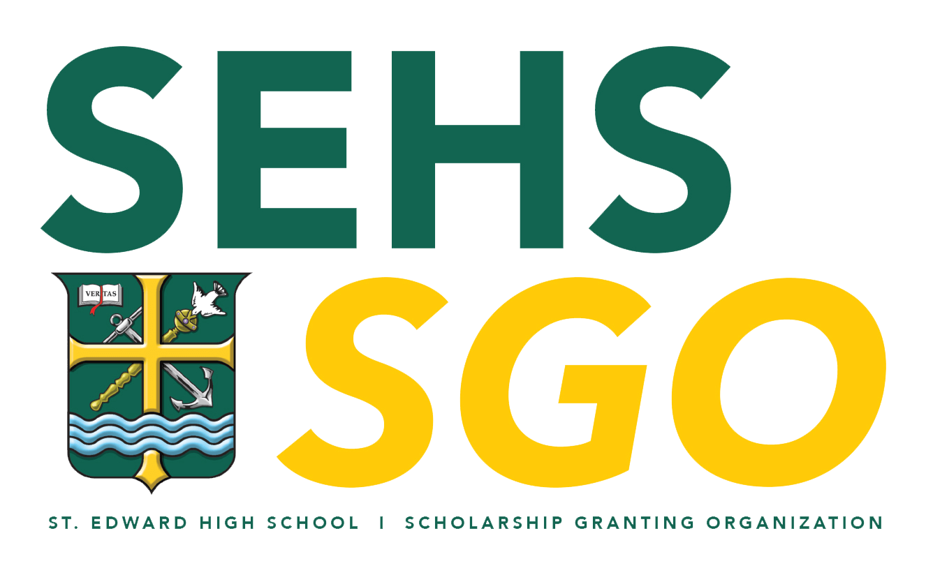st edward high school scholarship granting organization logo